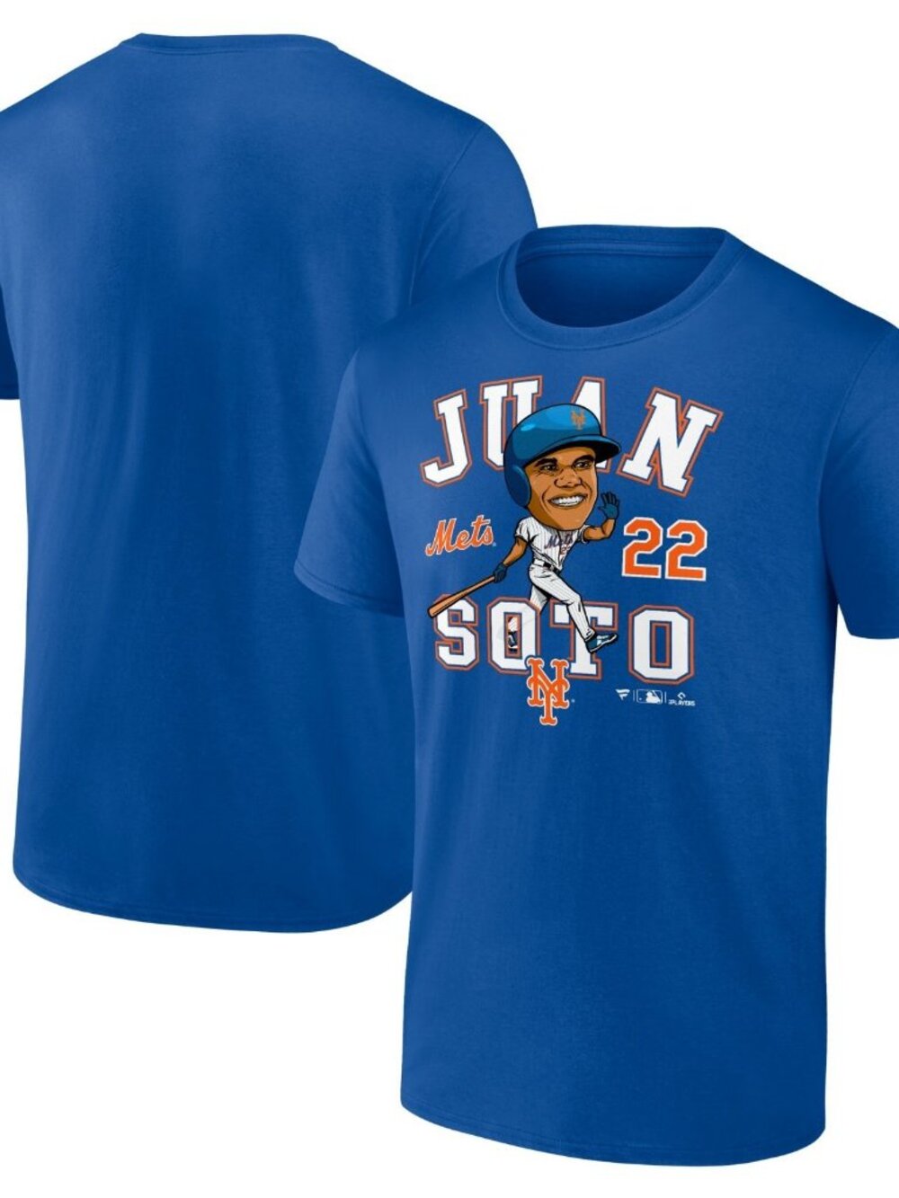 Juan Soto NY Mets Hometown Caricature T-Shirt L